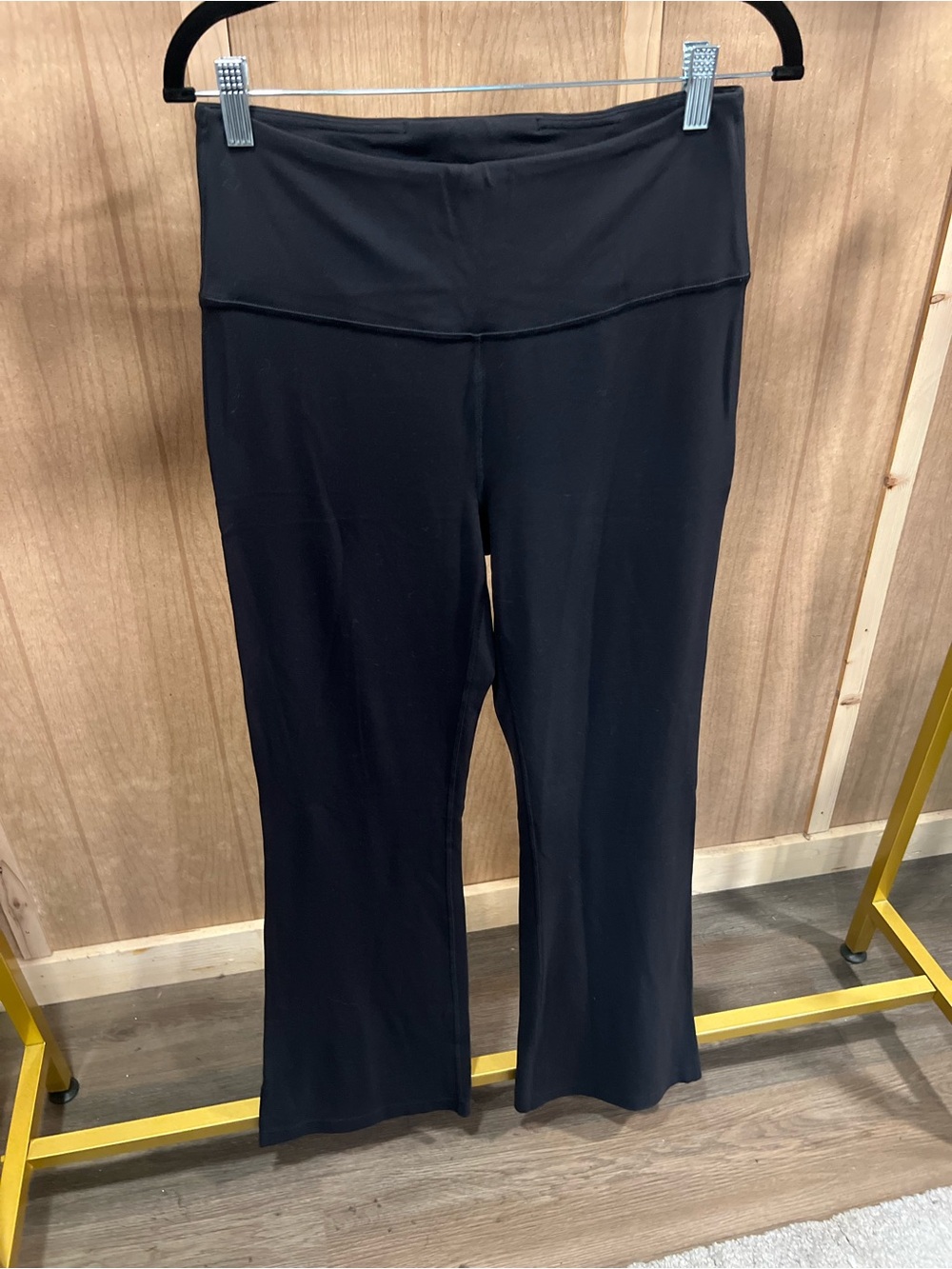lululemon athletica Black High-Waist Flare Leggings